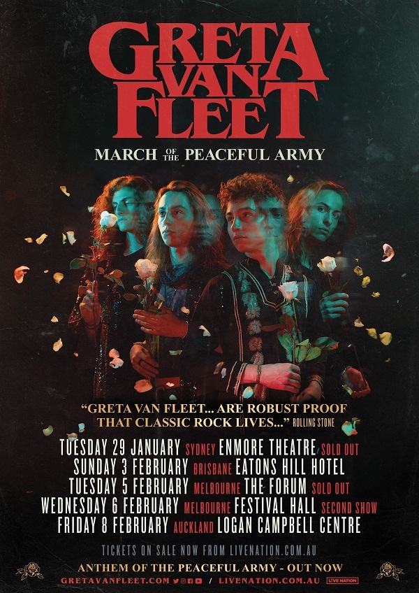gretavanfleetaustraliafeb2019poster