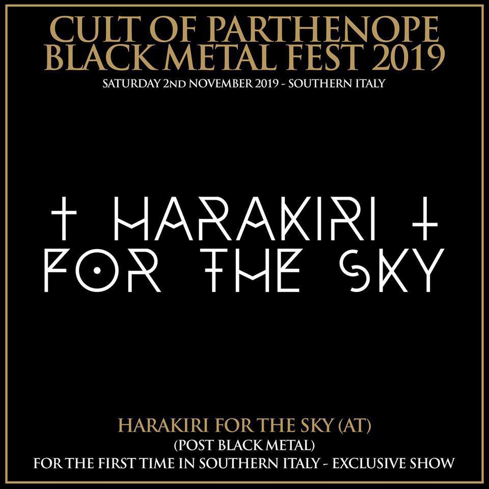 Harakiri For the Sky Logo Announcement