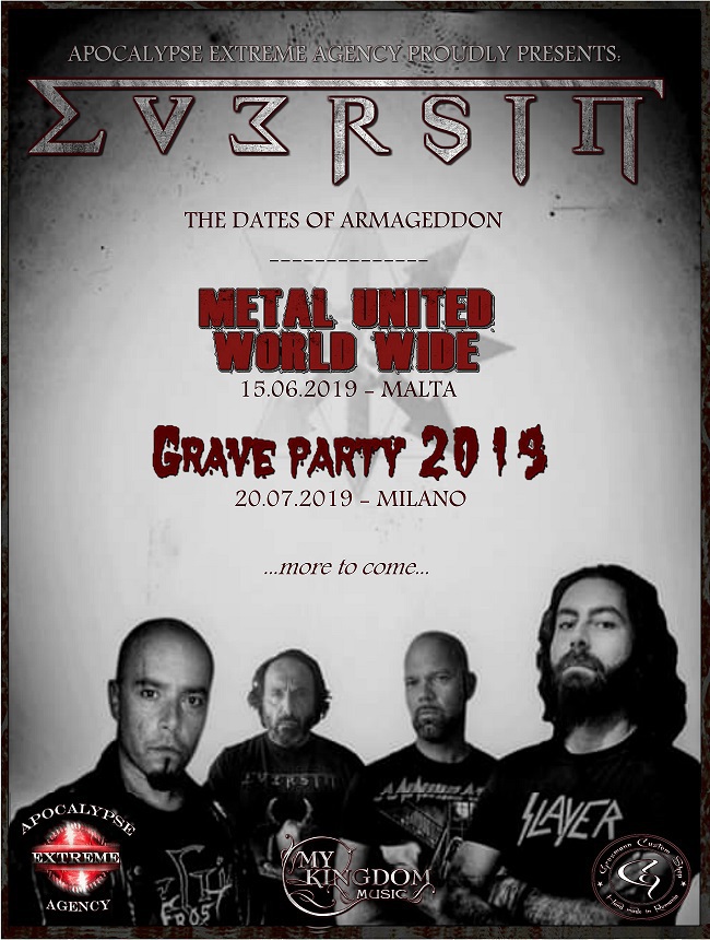 Eversin next gigs