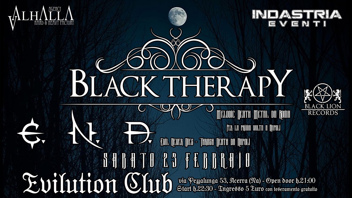 black therapy copertina