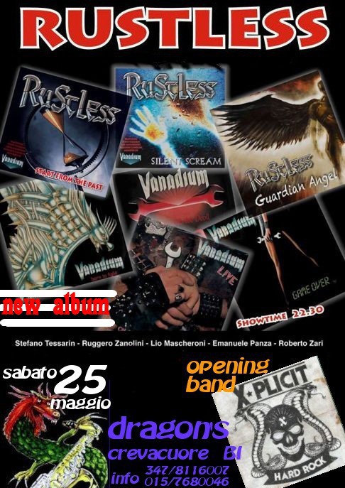 rustless locandina 25 mag