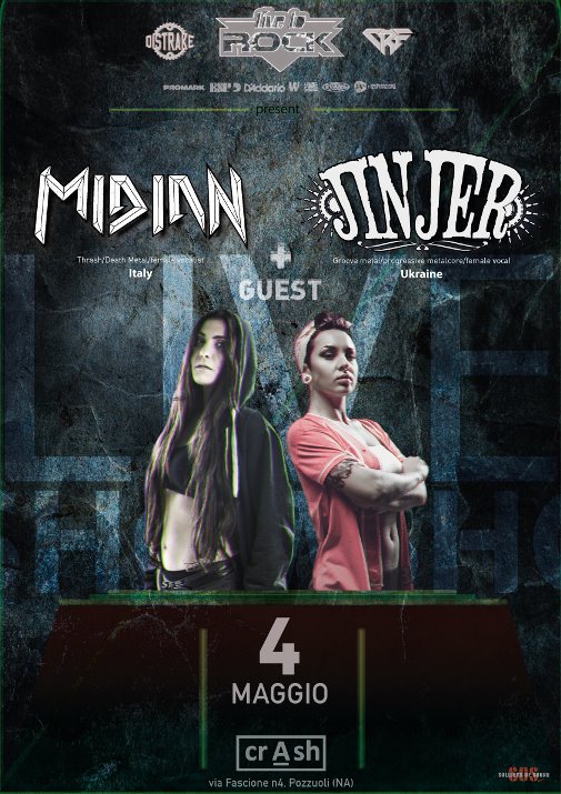 MIDIAN JINJER 4 maggio