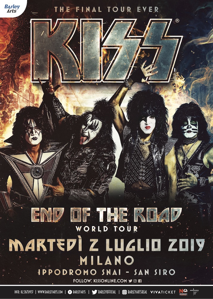 KISS 2019 milano 100x140 novirgin