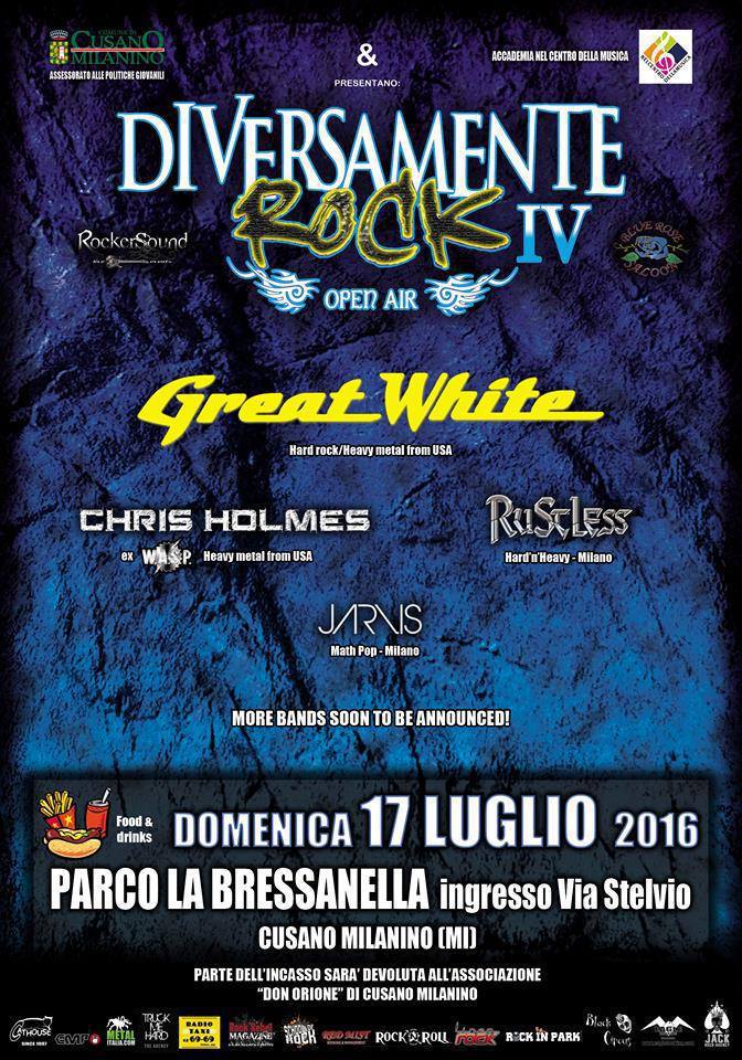 diversamente rock 2016 annuncio great white