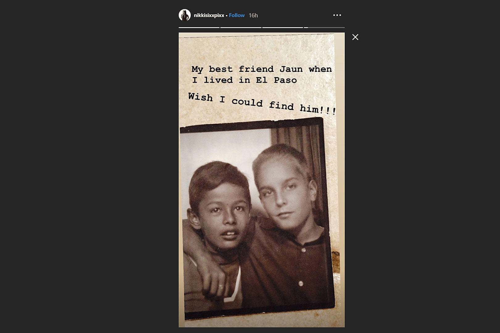 Nikki Sixx and Jaun