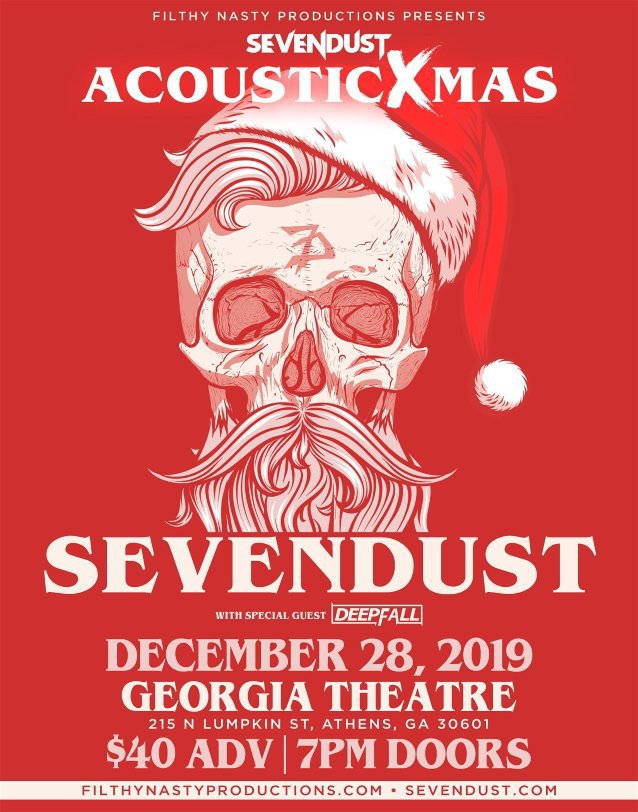 sevendustathensdec2019poster