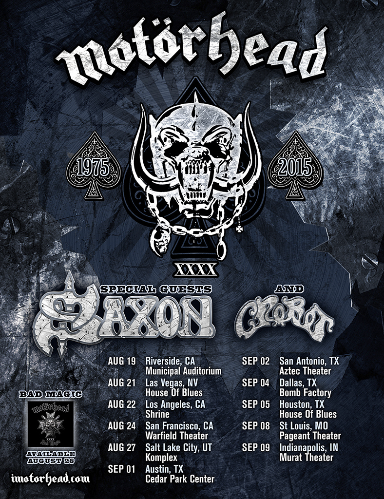 motorhead saxon tourdates 150624