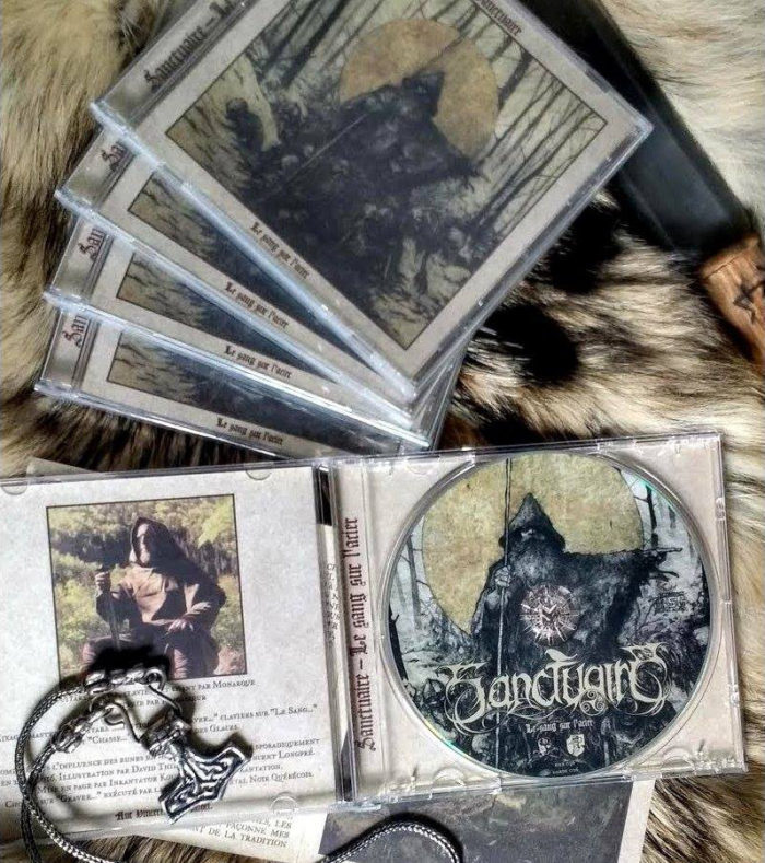 Sanctuaire Le Sang sur l’Acier CD 700x789