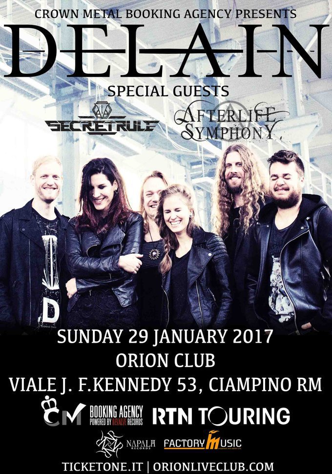 DELAIN Roma 2017
