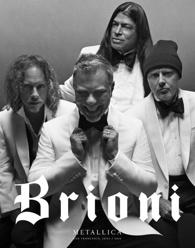 metallica brioni fashion 2016