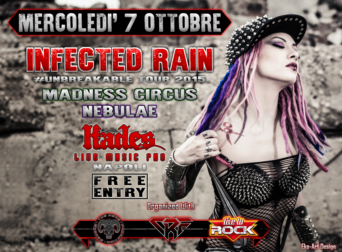 Cimitile Rock Fest Infected Rain @ Hades Z