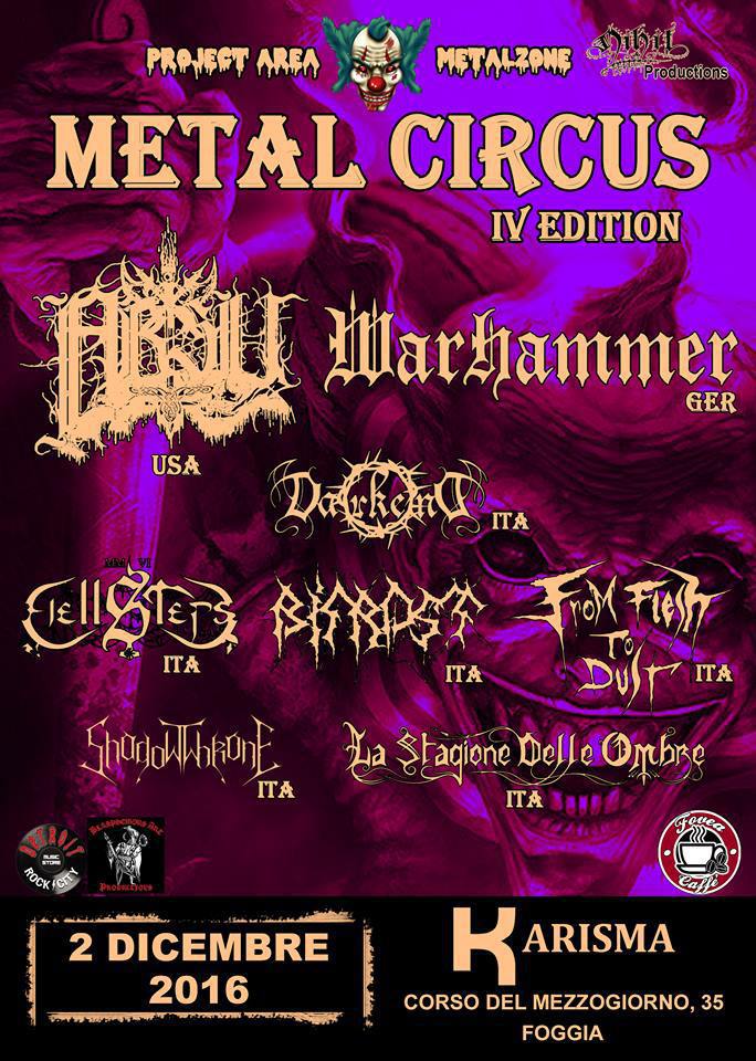 Metal Circus 4 con location