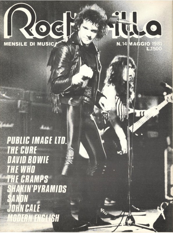 IRON MAIDEN rockerilla 14 maggio 1981