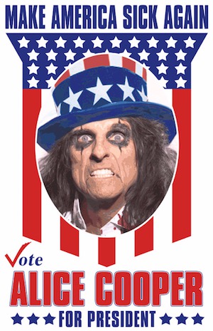 Alice Cooper President Inside