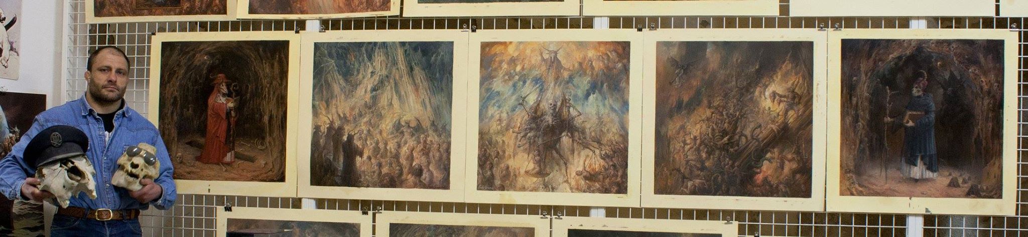 Inquisition reissue covers and Paolo Giradi