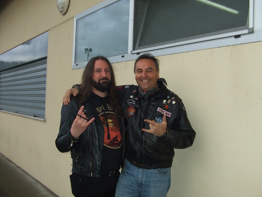 IO E DARIO VICARIOTTO ACCIAIO ITALIANO III