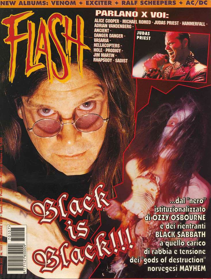 FLASH 107 DICEMBRE 1997 COPERTINA