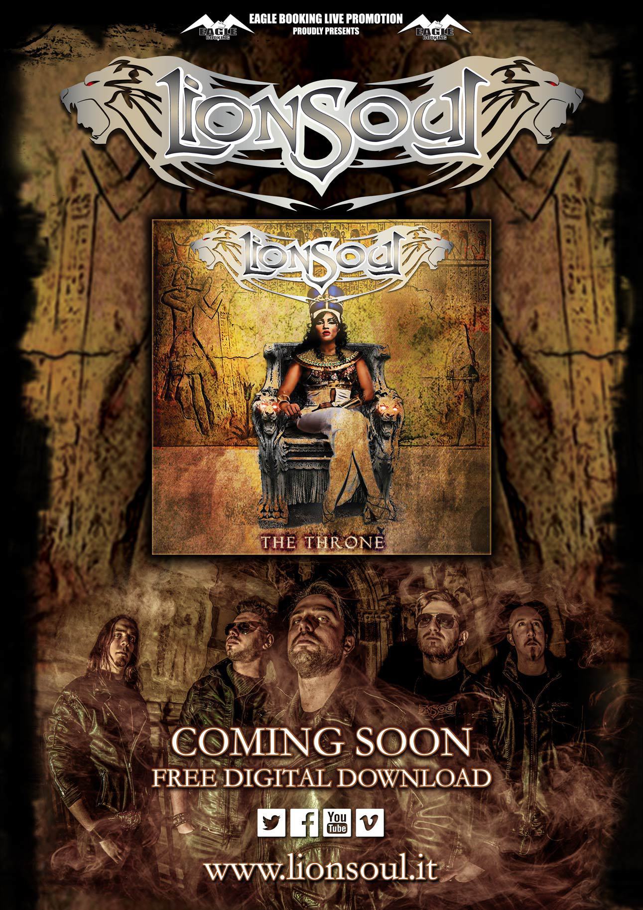 lionsoul cooming soon copertina e foto