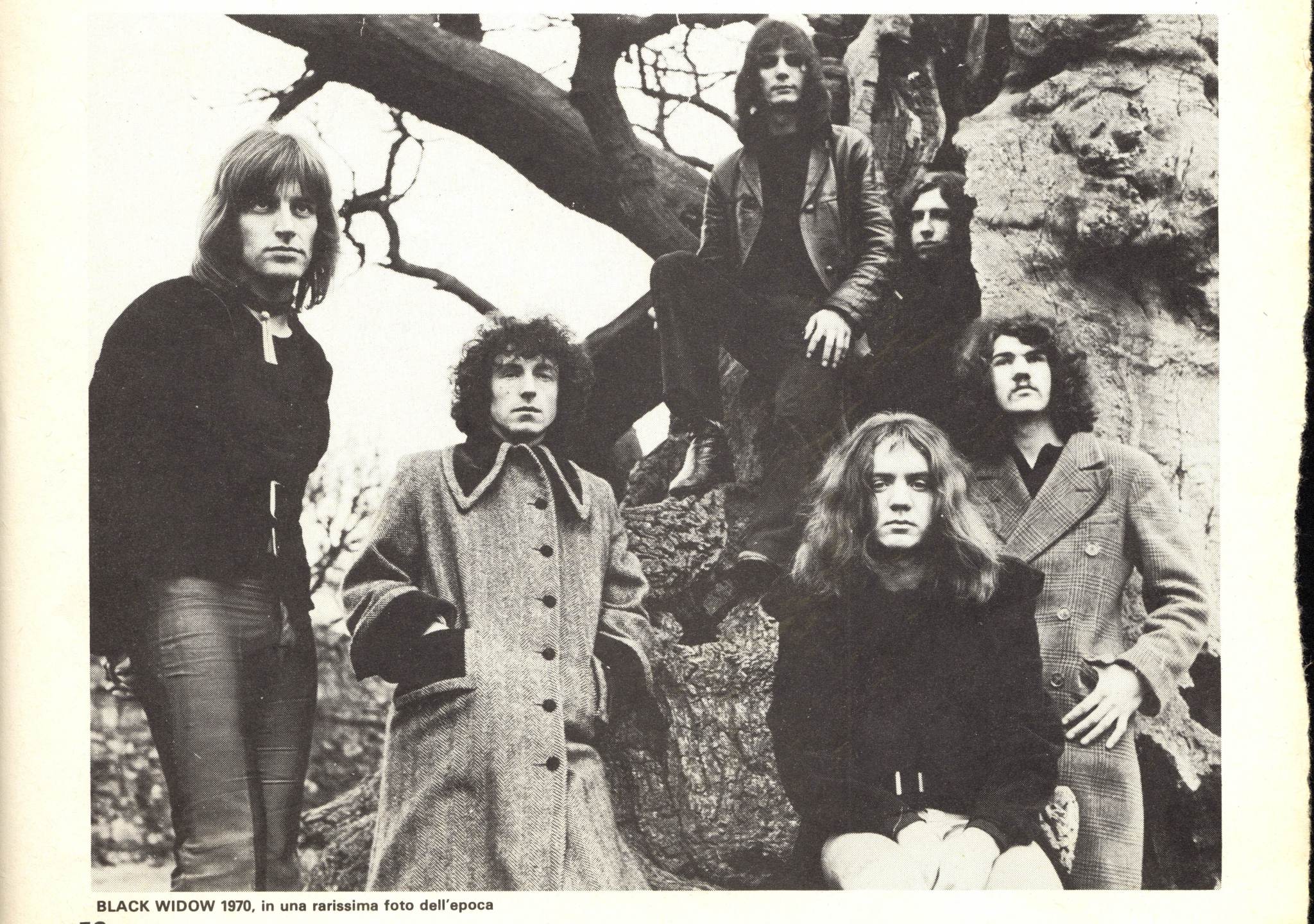 BLACK WIDOW BAND