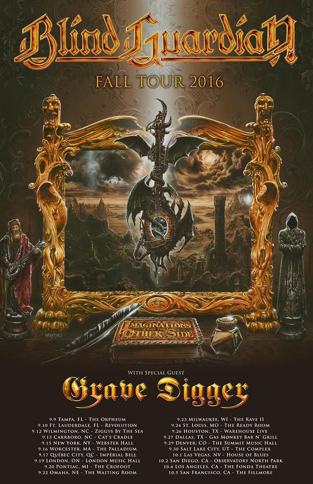 blind guardian Tour Imaginations