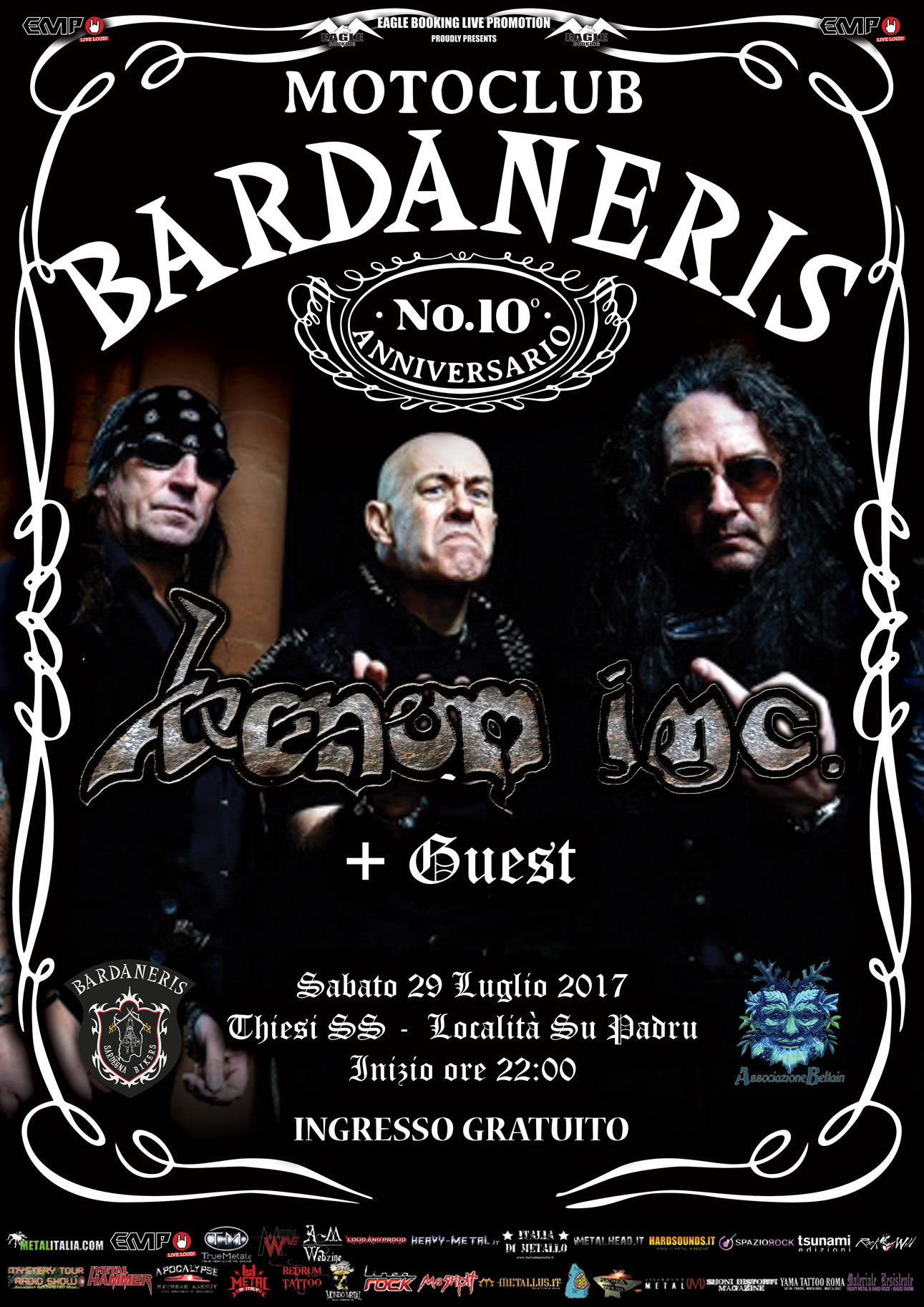 Venom Inc Sardegna promo web 2017