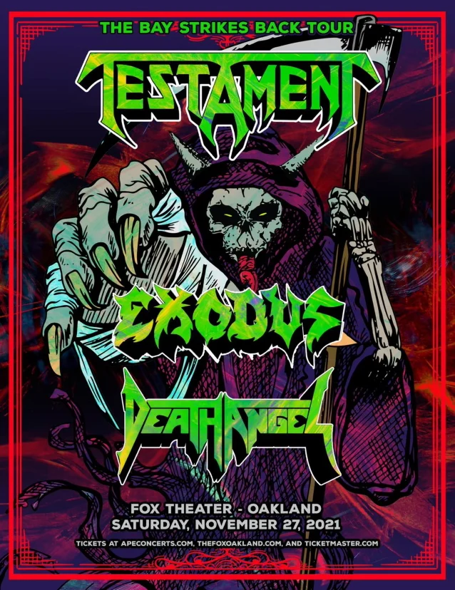 Testament Exodus Death Angel