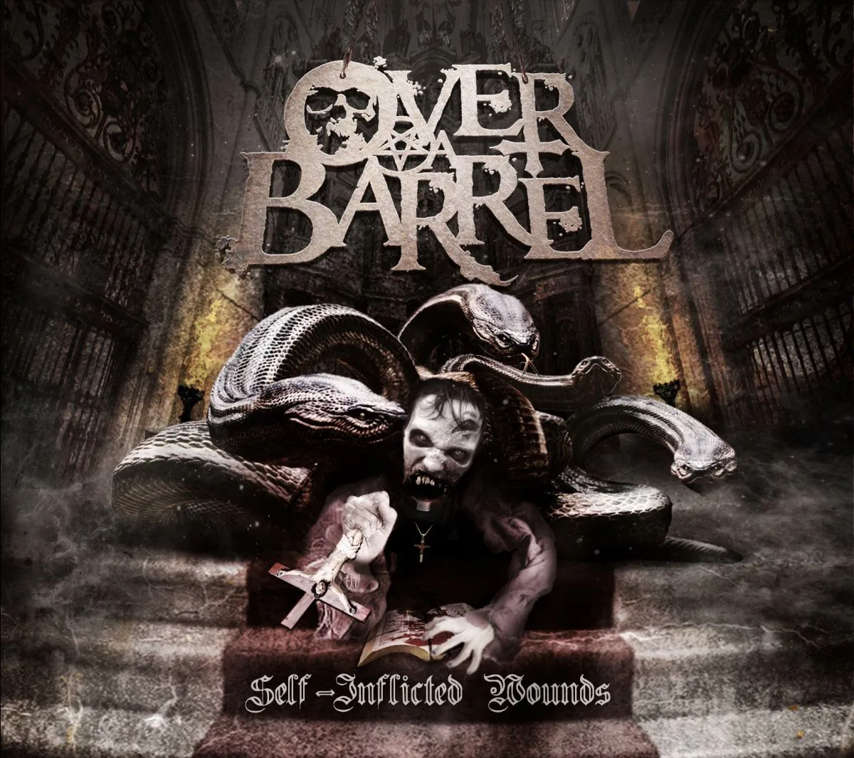 OVER A BARREL Cover