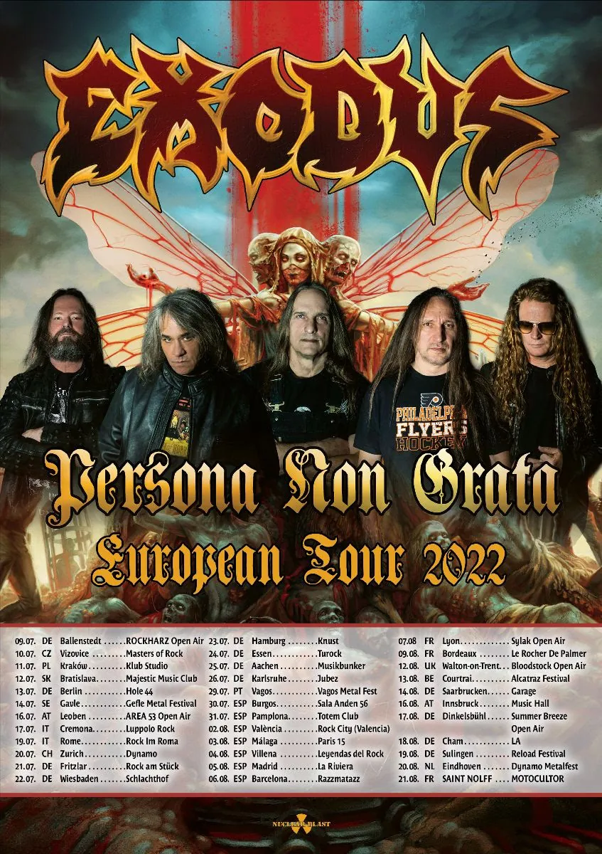 Exodus European Tour