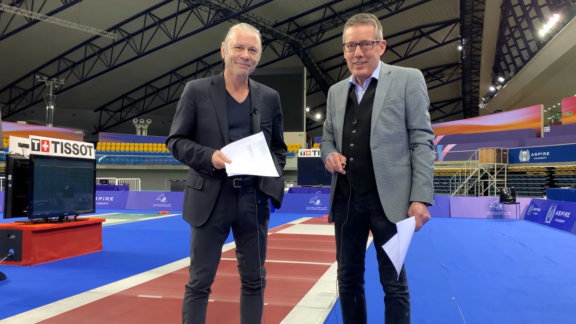 Iron Maiden: Bruce Dickinson commentatore ai mondiali di scherma