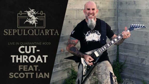 Anthrax: Scott Ian collabora con i Sepultura per il playthrough video di ‘Cut-Throat’