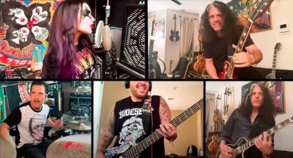 Charlie Benante, Alex Skolnick: la cover di ‘C’mon and Love Me’ dei Kiss, video