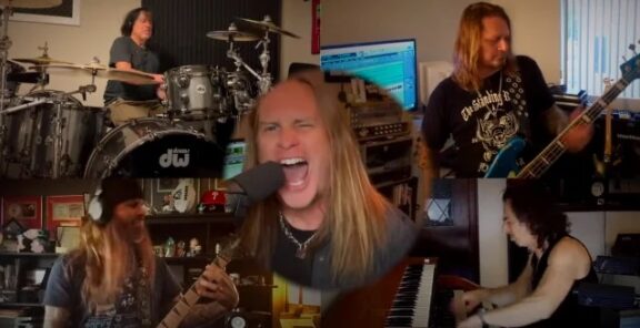 Phil Demmel (ex-Machine Head): assieme a membri di Last In Line e ex-Megadeth per la cover di ‘Razor King’ dei Gamma nell’ambito della serie “Collab-A-Jam”, video