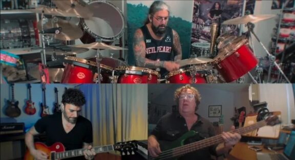Mike Portnoy, Stu Hamm: uniti per la cover di ‘YYZ’ dei Rush, video