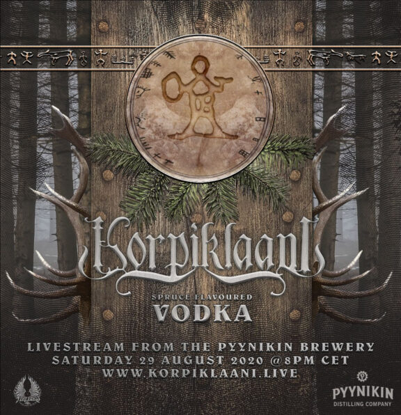 Korpiklanni: lanciano la loro Vodka e annunciano un live streaming