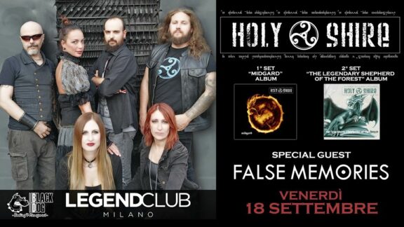 Holy Shire: data live il 18 settembre al Legend Club di Milano