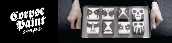 Black Metal: su Etsy il corpse paint funge da ispirazione per delle saponette