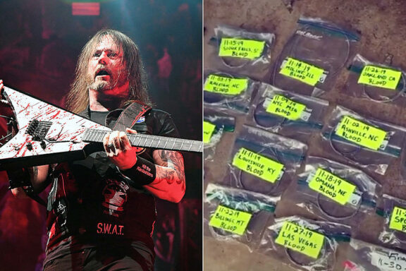 Slayer: fabbro realizza dei coltelli dalle corde della chitarra di Gary Holt