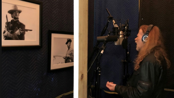 Megadeth: Dave Mustaine in studio per registrare le parti vocali del nuovo album