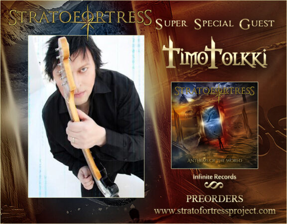StratofortresS: annunciata la partecipazione esclusiva di Timo Tolkki