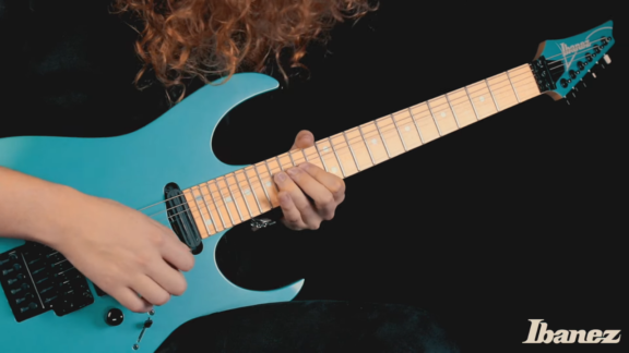 Ibanez Guitars: la nuova Ibanez RG565-EG presentata da Edoardo Taddei