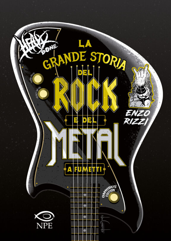 La Grande Storia del Rock e del Metal a fumetti: pronto il libro