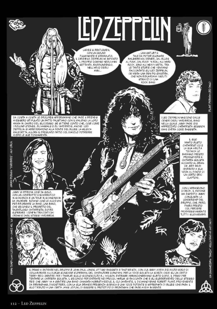 La Grande Storia Del Rock E Del Metal A Fumetti