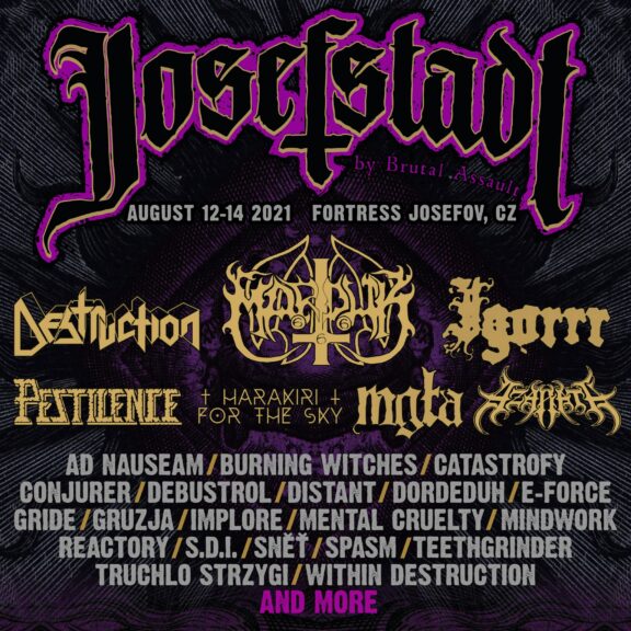 Brutal Assault: aggiunti Marduk e altri al festival in versione ridotta, Josefstadt