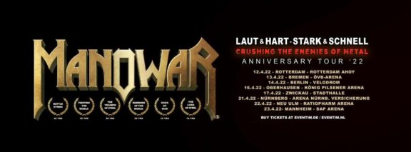 Manowar: un tour europeo per celebrare sei album