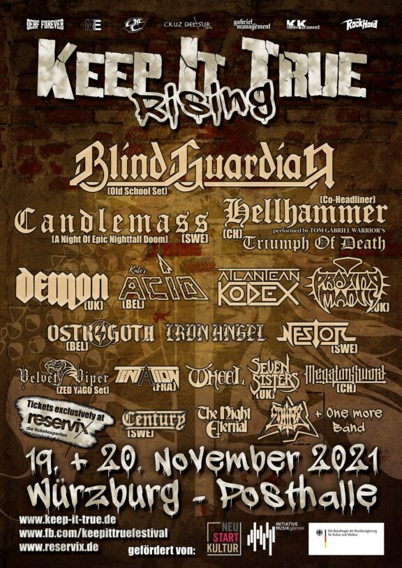 Keep It True Rising annunciato un altro headliner, Tom G. Warrior