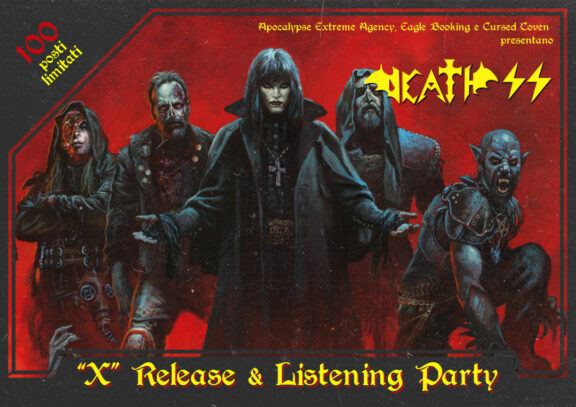Death SS: uno speciale release party per il nuovo album “Ten”
