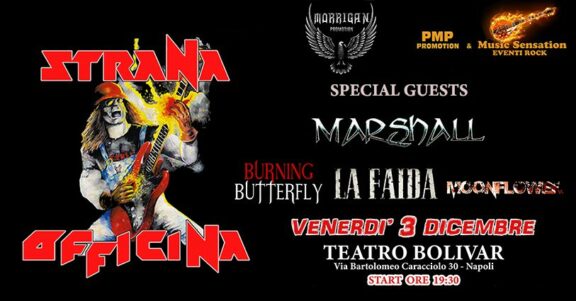 Strana Officina: una data a Napoli con Marshall e tanti altri