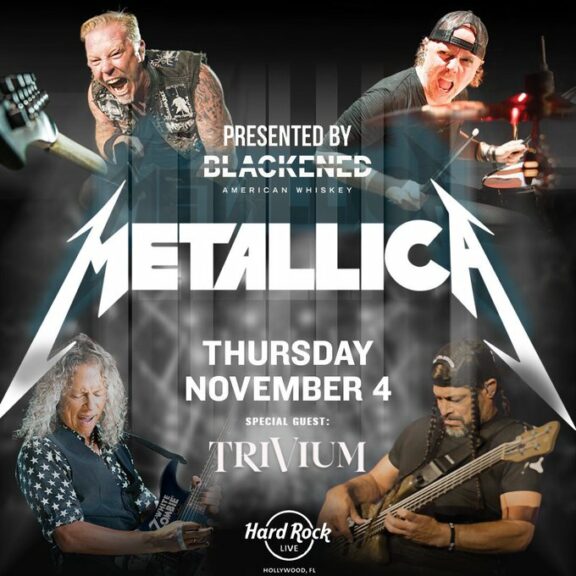 Metallica: il video professionale di ‘Master Of Puppets’ registrato dal vivo al Seminole Hard Rock Hotel & Casino