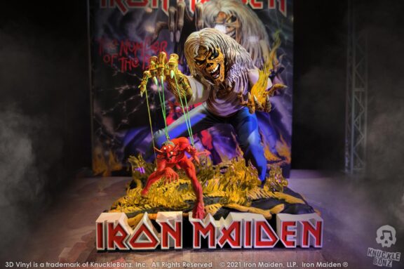 Iron Maiden: in arrivo la statuetta 3D di “The Number Of The Beast”