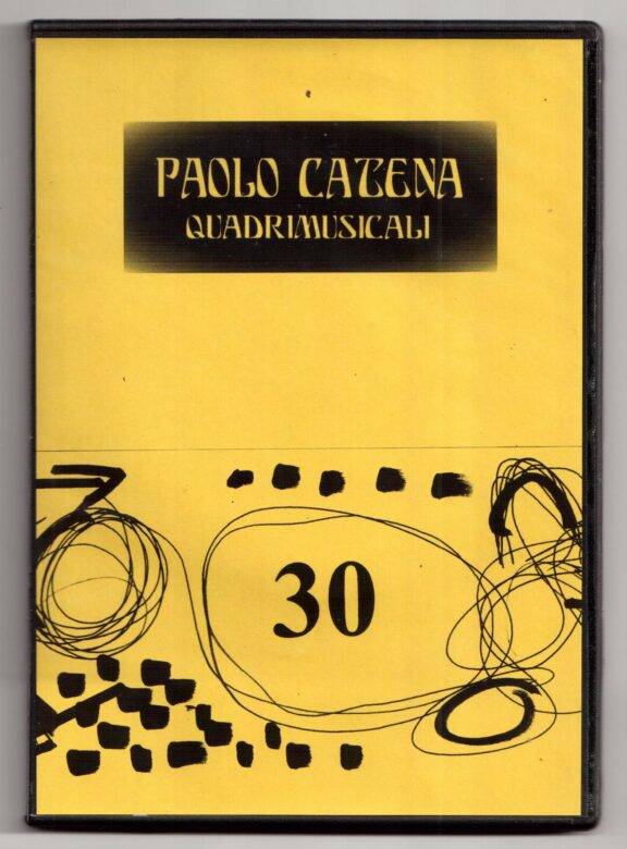 Paolo Catena: disponibile ‘Quadrimusicali 30’